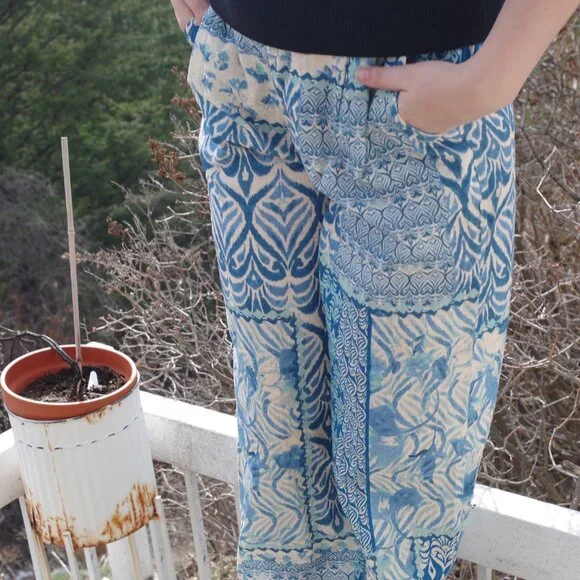 Brand New Linen Blend Ladies Pants - Picture 3 of 7